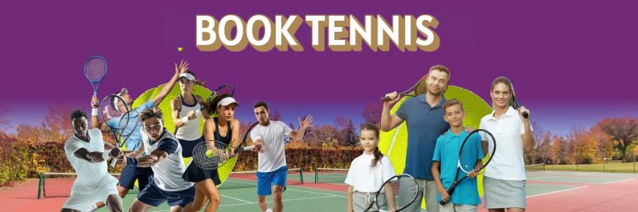 Book Tennis Banner